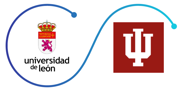 Logos de ULeon e Indiana